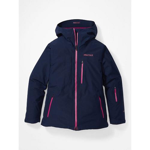 Marmot Lightray Jackets - Womens Ski Jacket Navy CA713865 Canada